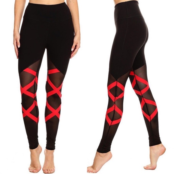 LAST CALL Black Spandex with Red Accents - Picture 2 of 8